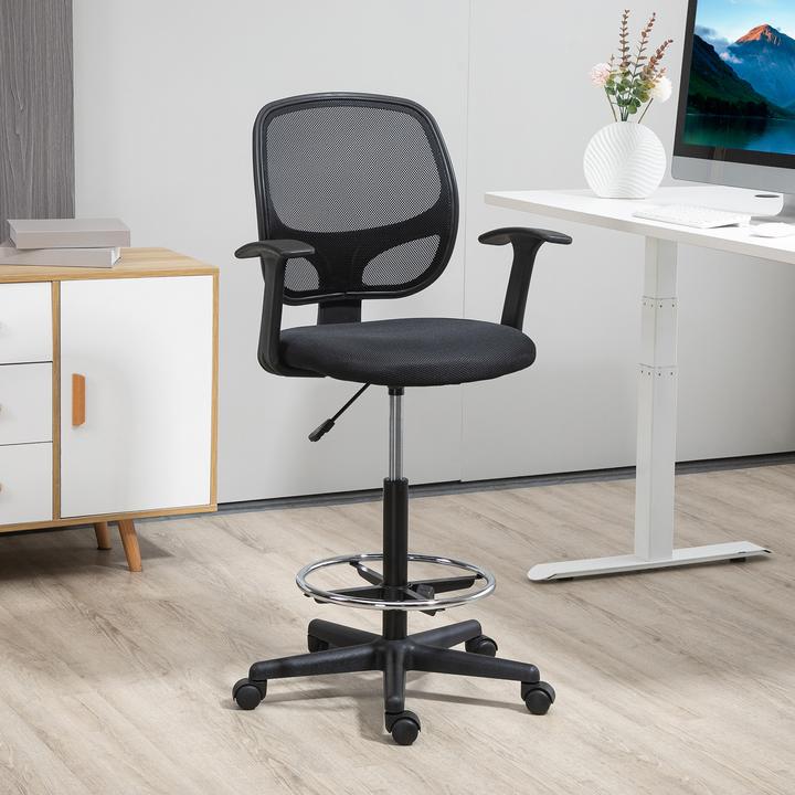 Produktbild Vinsetto Bürostuhl mit Fussring