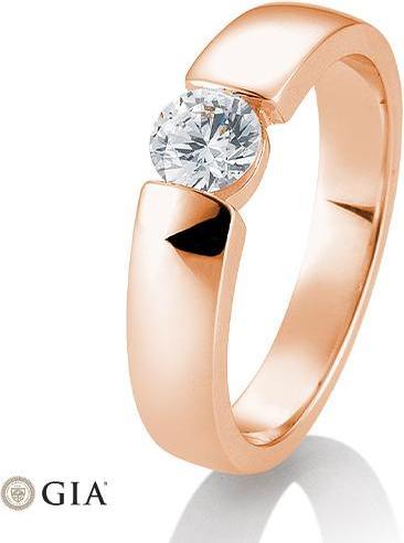 Breuning Ring Spann 0,40-0,60 ct. (53, 585/14 K Gold)