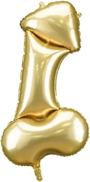 Produktbild Grabo Folienballon - Penis - Gold (1 x)
