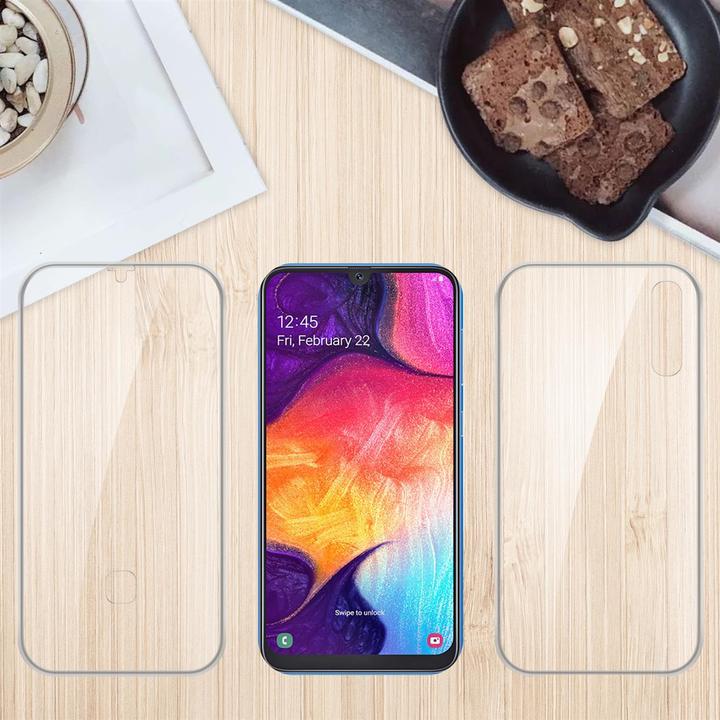 Immagine prodotto Cadorabo TPU 360 gradi di copertura del caso (Samsung Galaxy A50s, Samsung Galaxy A30s)
