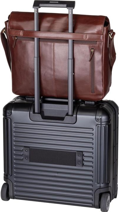 Image du produit Jost Porte-documents Skagen Messenger en cuir 38 cm Compartiment pour ordinateur portable