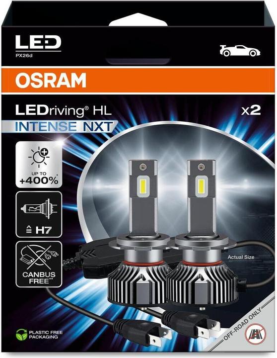 Actual product image Osram H7/H18 LEDriving Off-Road LED Retrofit (H18, H7)