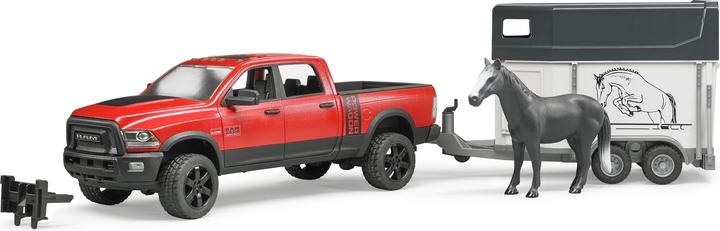 Image du produit Bruder Dodge RAM 2500 avec remorque pour chevaux
