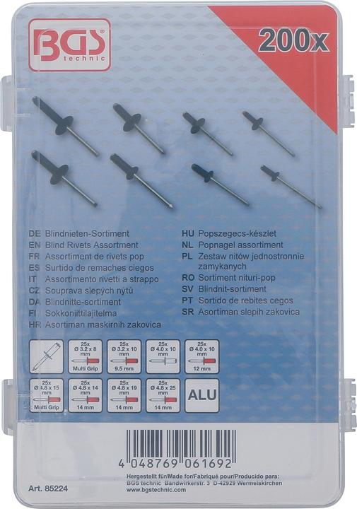 Actual product image BGS Blind rivet range