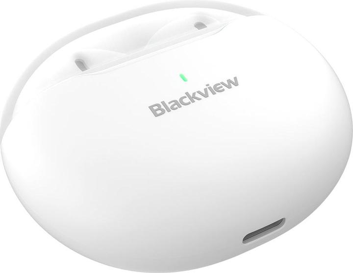 Productafbeelding Blackview AirBuds 6 Headset True Wireless Stereo (TWS) In-ear Gesprekken/Muziek USB Type-C Bluetooth Wit (20 h, Draadloze)