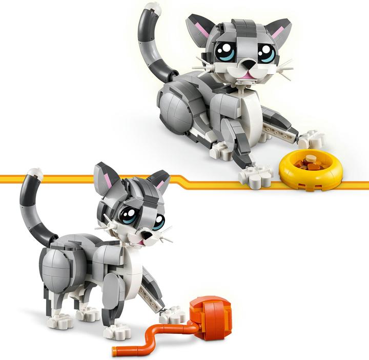Produktbild LEGO Graue Katze (31163, LEGO Creator Expert)