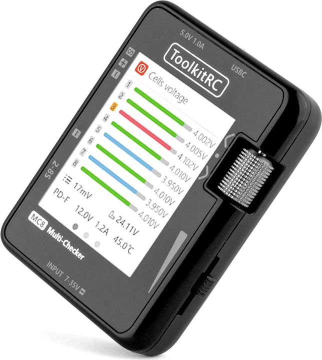 Immagine prodotto Toolkitrc Multitool MC8 a batteria con funzione di ricarica USB