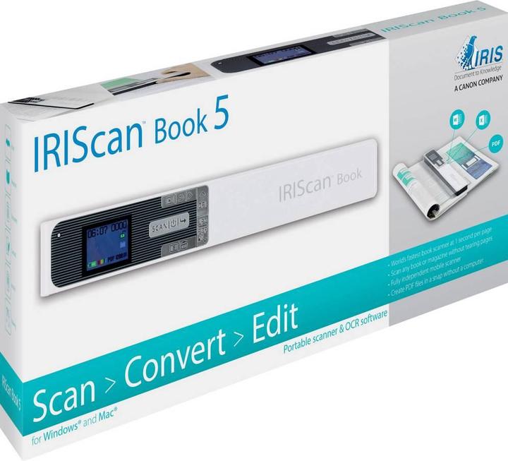 Immagine prodotto Iris IRIScan Libro 5 (USB)
