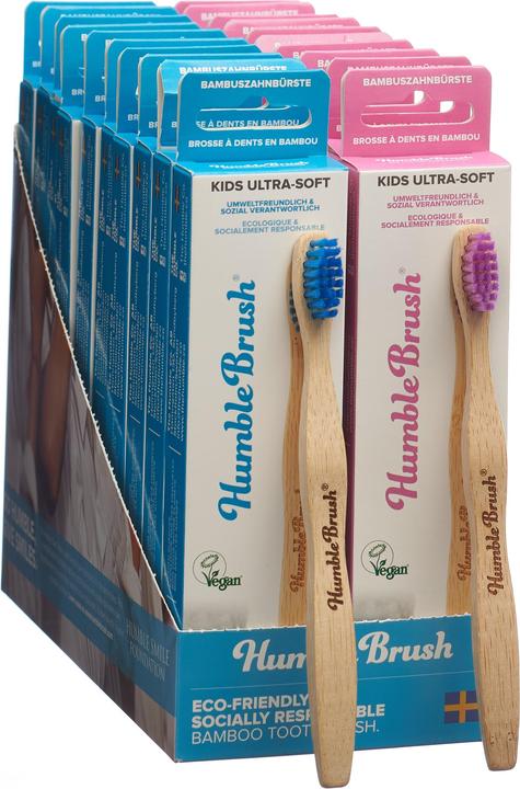 Produktbild The Humble Co. Humble Brush mix colour box Kinder 20 Stück (1 x)