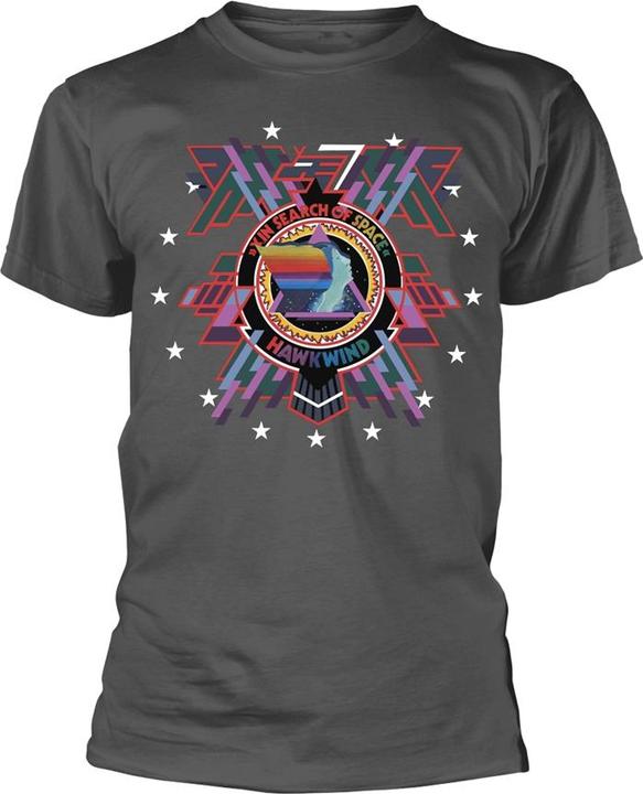 Hawkwind IN Search of Space (Charcoal) T-Shirt M (M)