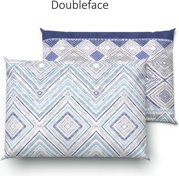 Actual product image Lotus Bettwaren Bamboo bed linen Lindsey turquoise (Pillowcase, 50 x 70 cm)
