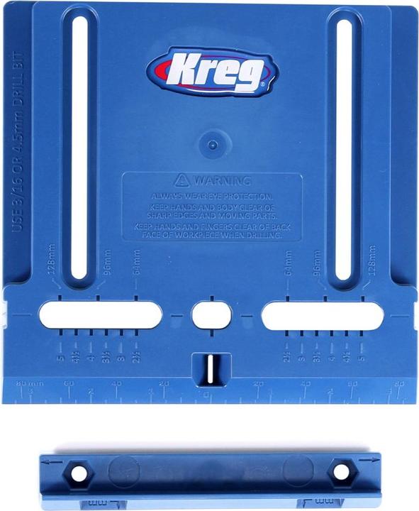 Actual product image Kreg Cabinet Construction Set with Cabinet Hardware Jig ( KHI-PULL ) + Concealed Hinge Jig ( KHI-HINGE )