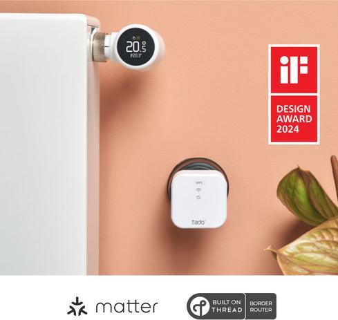 Actual product image tado° Smart Radiator Thermostat X - Starter Kit