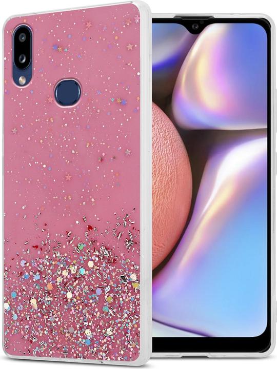 Produktbild Cadorabo TPU Cover funkelnder Glitter (Samsung Galaxy A10s, Samsung Galaxy M01s)