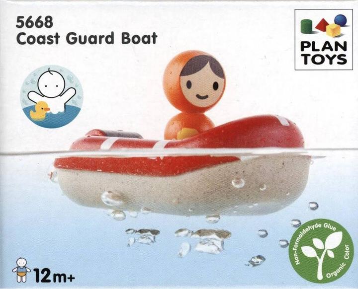 Produktbild Plantoys Küstenwachboot