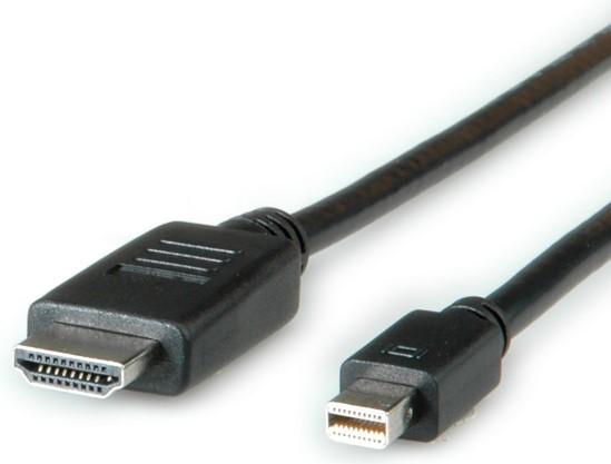 Image du produit Roline Mini DisplayPort — HDMI (Typ A) (2 m, DisplayPort, HDMI)