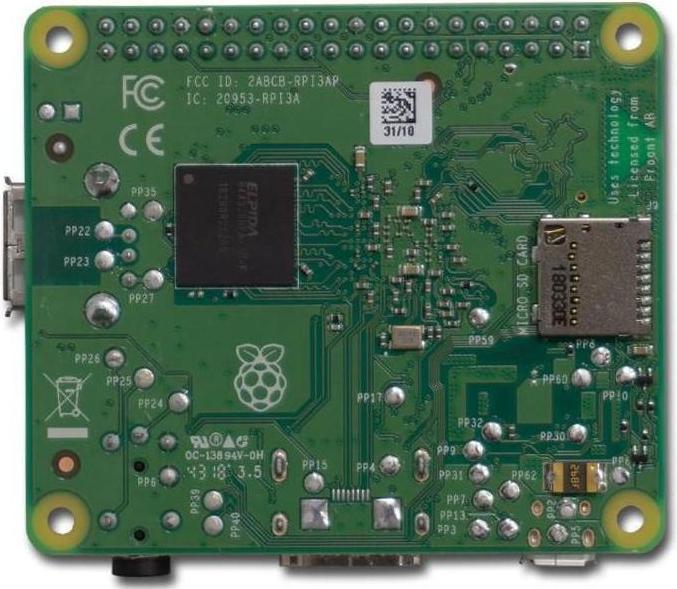 Image du produit Raspberry Pi EB43121 - 3 Model A SBC platform bundle incl. power supply