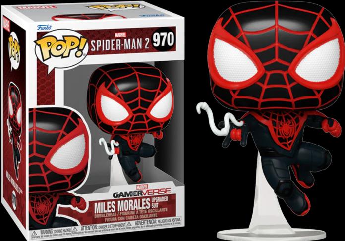Actual product image Funko Spider-Man 2 POP! Games Vinyl Figur Miles Morales 9 cm