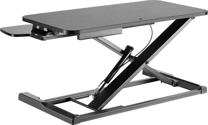 Produktbild Wiltec Schreibtischaufsatz Tastaturablage 80x40cm Höhenverstellung Stehsitz Pult