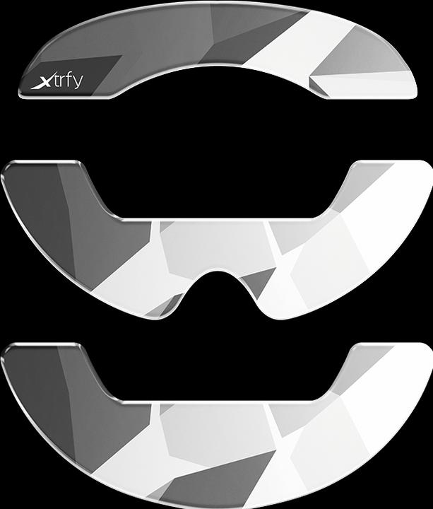 Produktbild CHERRY Xtrfy ZUB Glass skates M42 Litus White