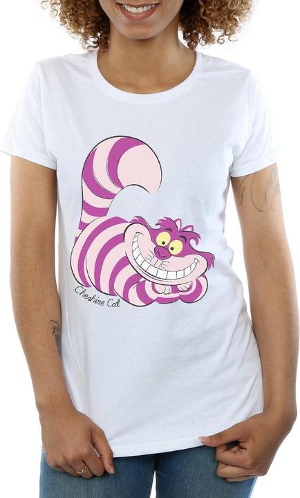 Immagine prodotto Alice In Wonderland Maglietta Aderente Gatto di Cheshire Donna (S)