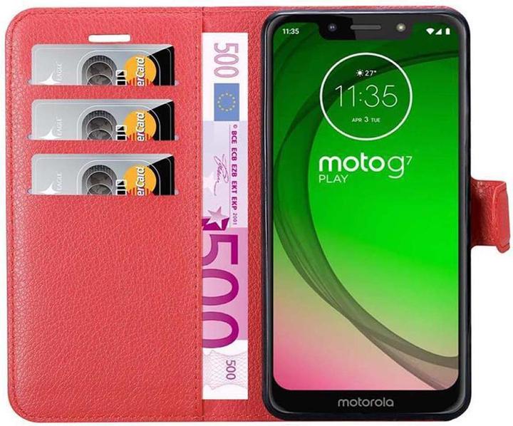 Productafbeelding Cadorabo Boek met kaft met standfunctie (Motorola Moto G7 Play)