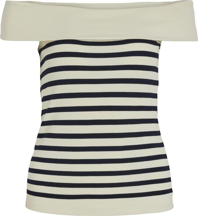 Vila Gestreiftes Off Shoulder Top (XL)