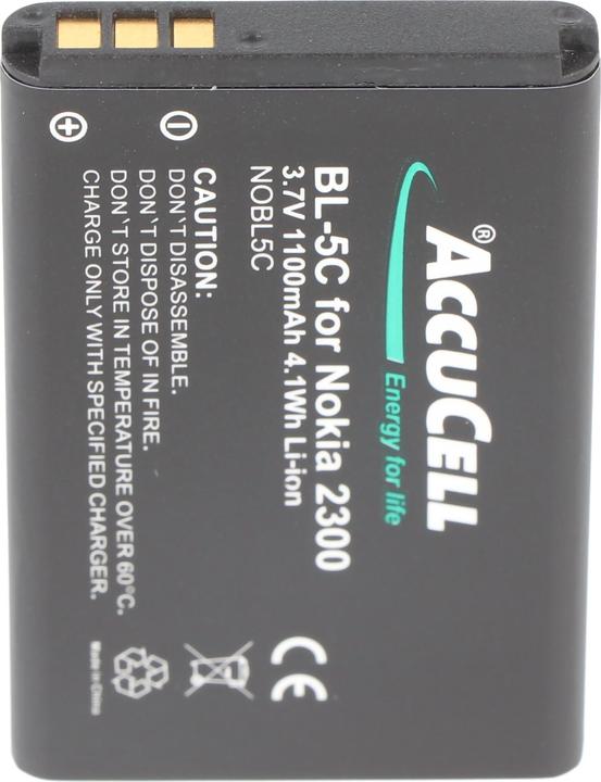 Produktbild Nokia Akku 2310, 2323 classic, BL-5C, BR-5
