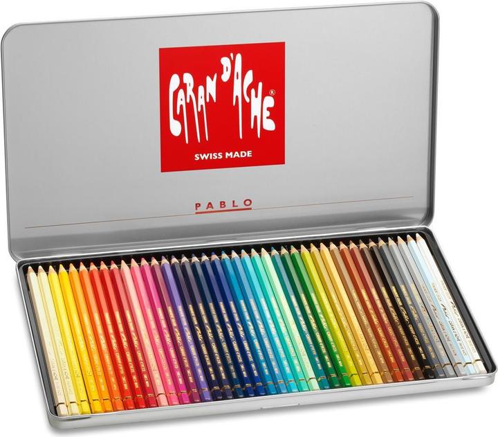 Immagine prodotto Caran d'Ache Pablo Metallschachtel (Multicolore, 40 x)