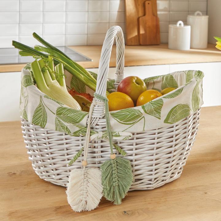 Actual product image Angela Bruderer Einkaufskorb «Blätter»