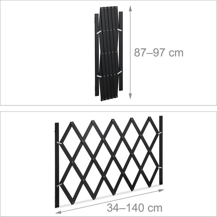 Image du produit Relaxdays Hundeabsperrgitter (34 cm)
