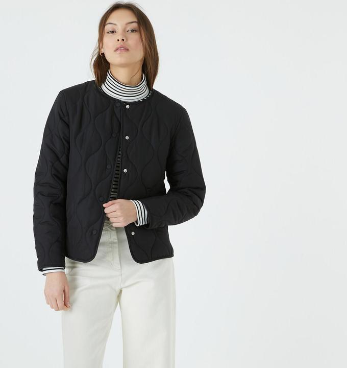 Actual product image La Redoute Collections Light quilted jacket with press studs (38)