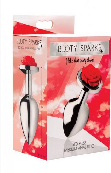 Produktbild XR Brands Red Rose Butt Plug