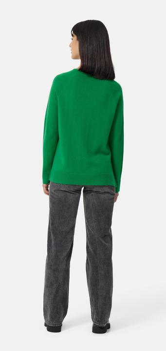 Produktbild Cash-Mere Kaschmir V-Ausschnitt Pullover mit Seitenschlitzen (L)