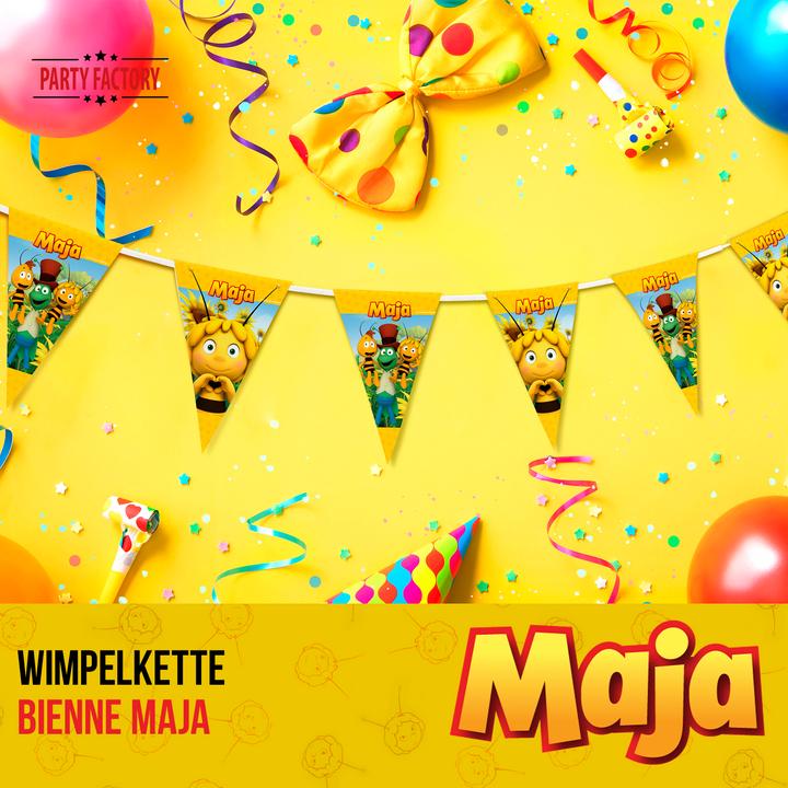 Produktbild Partyfactory Wimpelkette Biene Maja