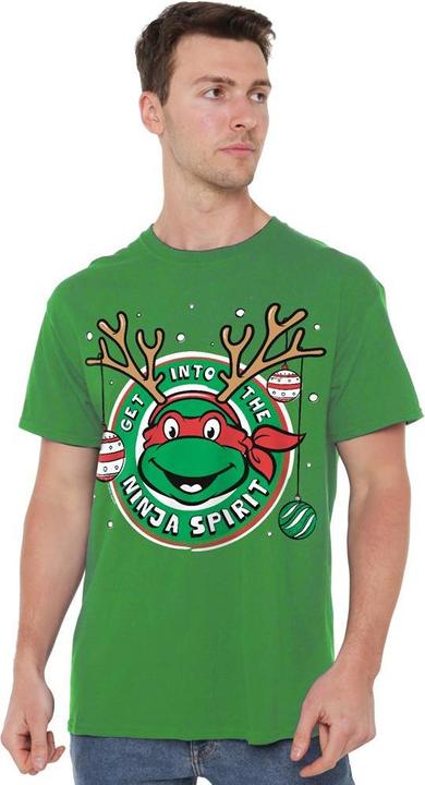 Immagine prodotto Teenage Mutant NT Ninja Christmas Spirit Maglietta Uomo (XL)