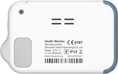Produktbild ViatomTech Checkme Lite F5 - ECG+SpO2+TEMP Monitor