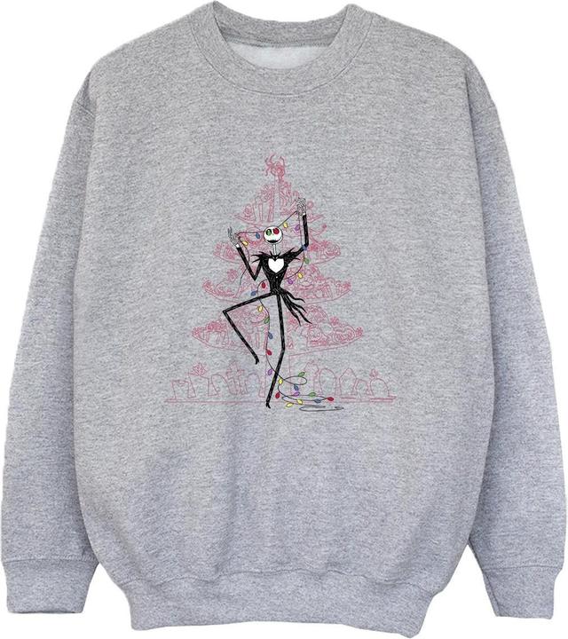 Disney The Nightmare Before Christmas Tree Pink Sweatshirt Jungen