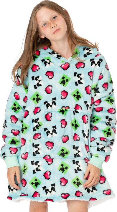 Minecraft Panda Kapuzendecke Mädchen (One Size)