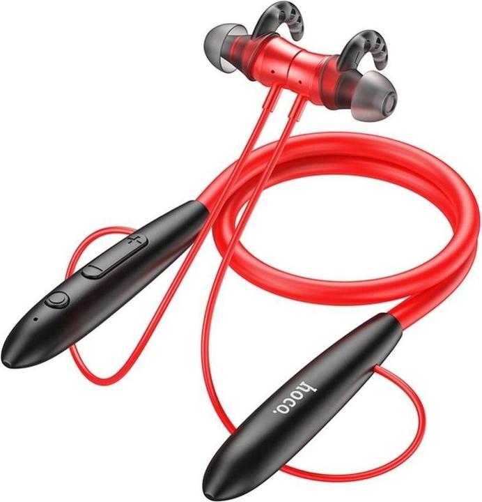 Produktbild Hoco Wireless headphones wireless earphones bluetooth ES61 red (20 h, Kabellos)