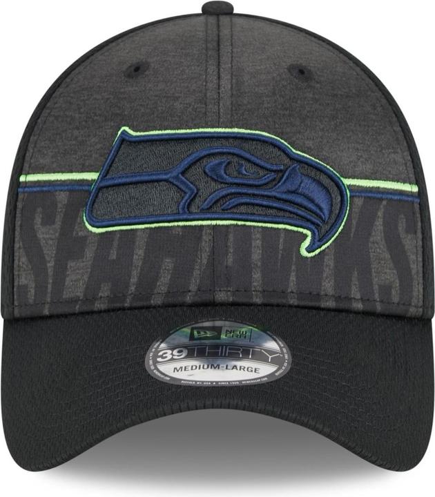 Produktbild New Era 39Thirty Cap - TRAINING 2023 Seattle Seahawks - S/M (S, M)