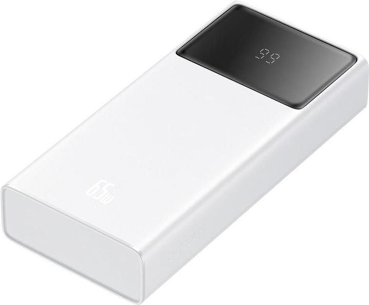 Immagine prodotto Baseus Power Bank Star-Lord, 20000mAh 65W + cavo USB - USB-C (bianco) (20000 mAh, 65 W, 65 Wh)