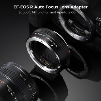 Actual product image K&F Concept Bajonettadapter - Canon EF / Canon RF