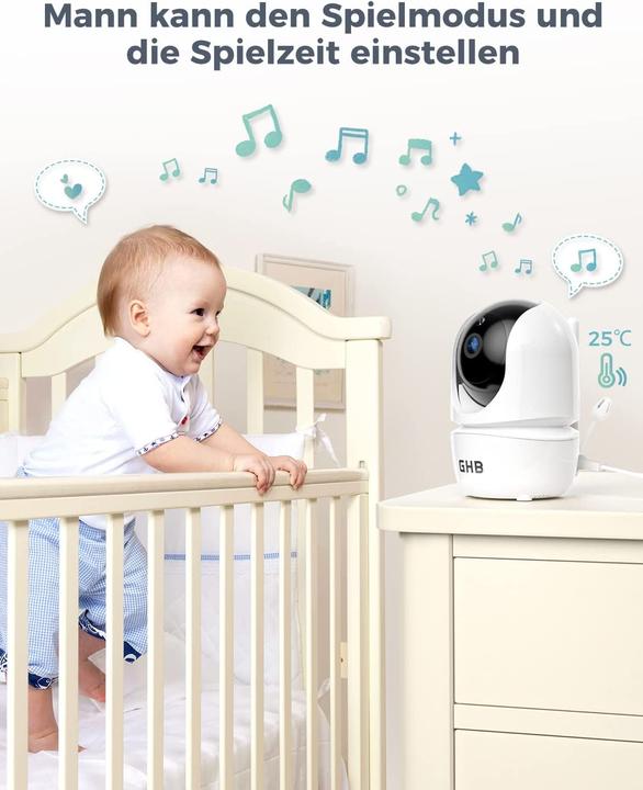 Image du produit GHB Babyphone (Vidéo et audio)