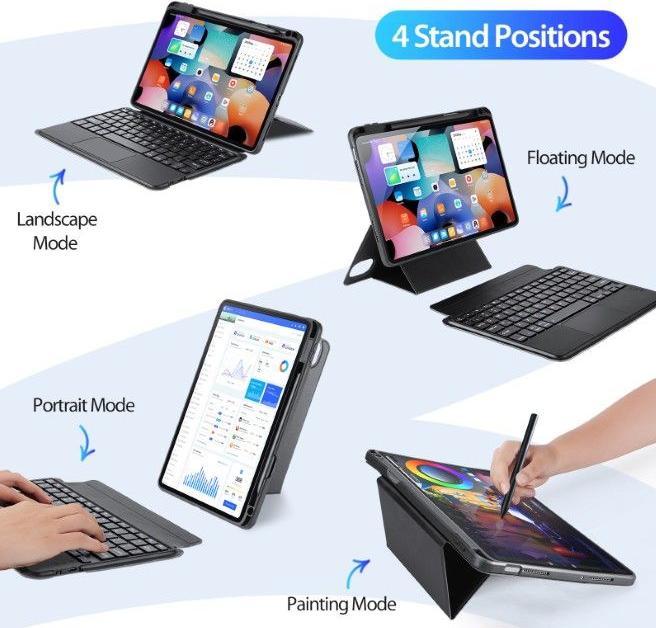 Actual product image Dux Ducis DK Series Keyboard Case (US, Pad 5 Pro)