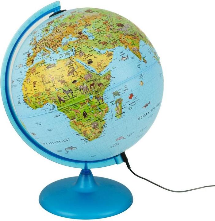 Nova Beleuchteter Safari-Globus mit Tieren, 30 cm (30 cm)