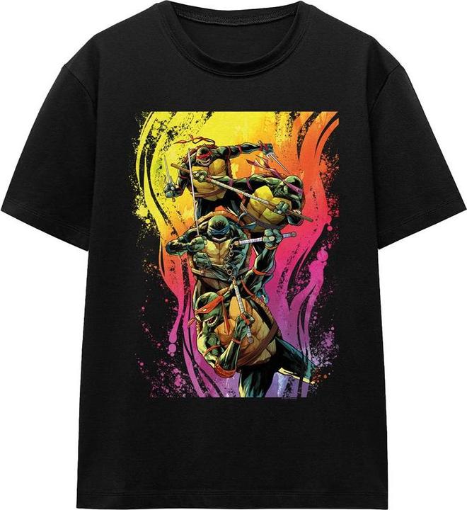 Teenage Mutant NT Hot Rainbow Warriors TShirt (XL)