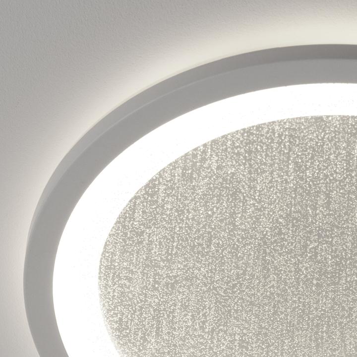 Produktbild Brilliant LED-Deckenlampe, Glitzereffekt, RGB, dimmbar, 2200lm, 3000-6500K, weiss (2200 lm)