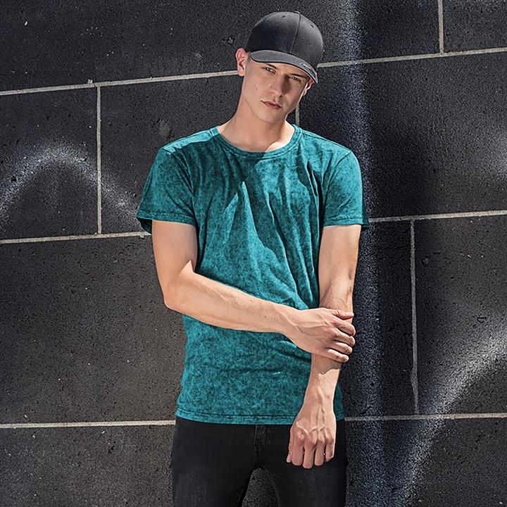Actual product image Build Your Brand Tshirt acid washed (L)