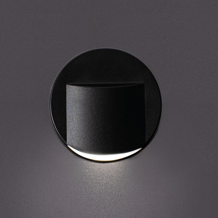 Immagine prodotto Kanlux Apparecchio per scale LED 12V 0,8W ERINUS LED O B-NW 4000K 15lm nero 33335 (15 lm)